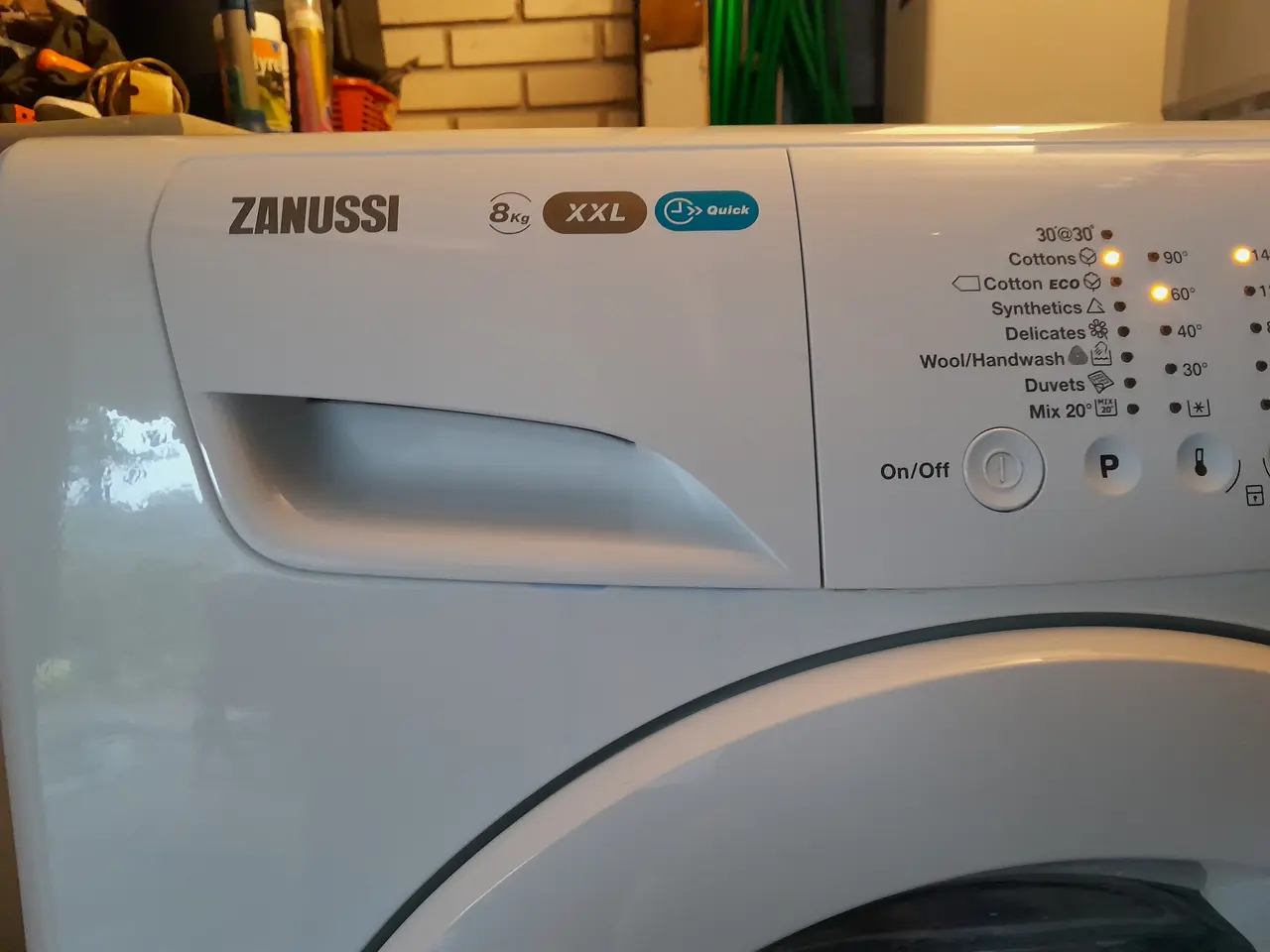 Billede 2 - Zanussi 8kg vaskemaskine