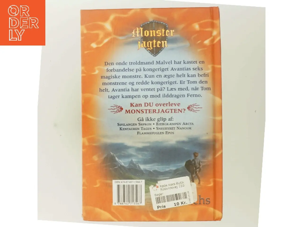 Billede 3 - Monsterjagten – Ilddragen Ferno af Adam Blade (Bog)