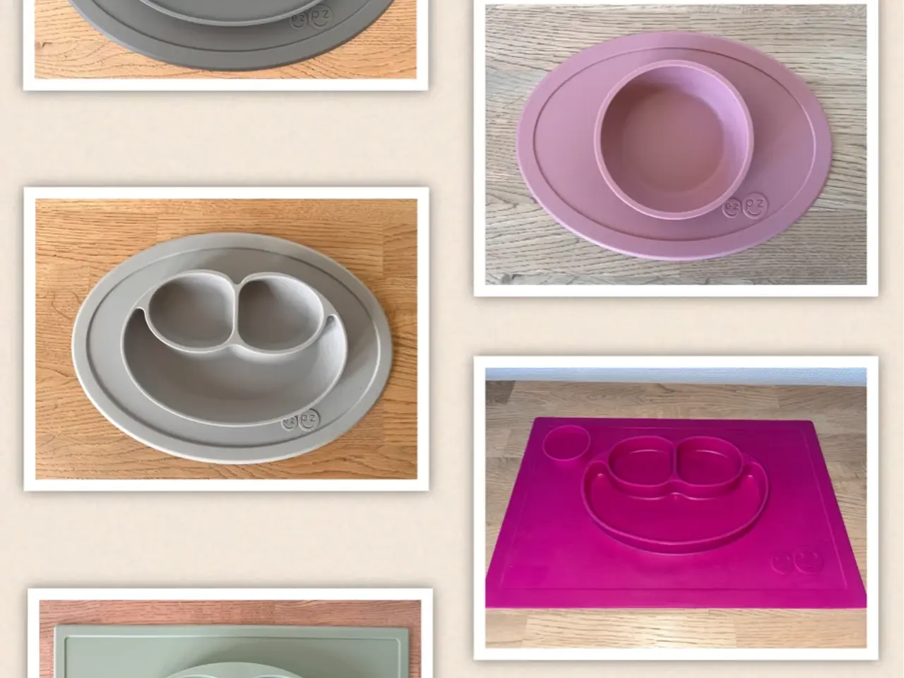 Billede 4 - SOM NY EzPz silikone tallerken - Rosa