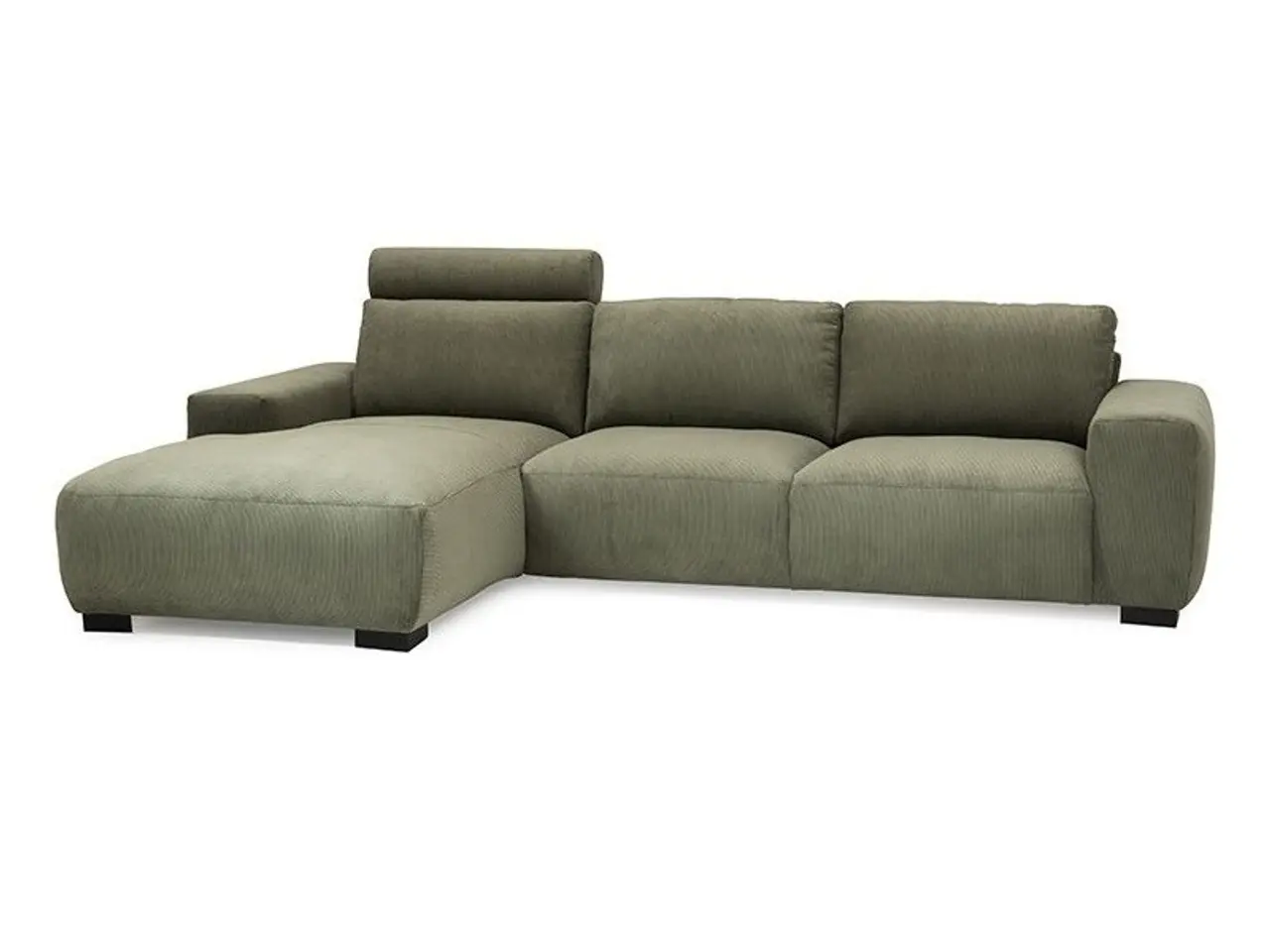Billede 2 - Hjort Knudsen Aarhus Chaiselong sofa venstrevendt Fløjl