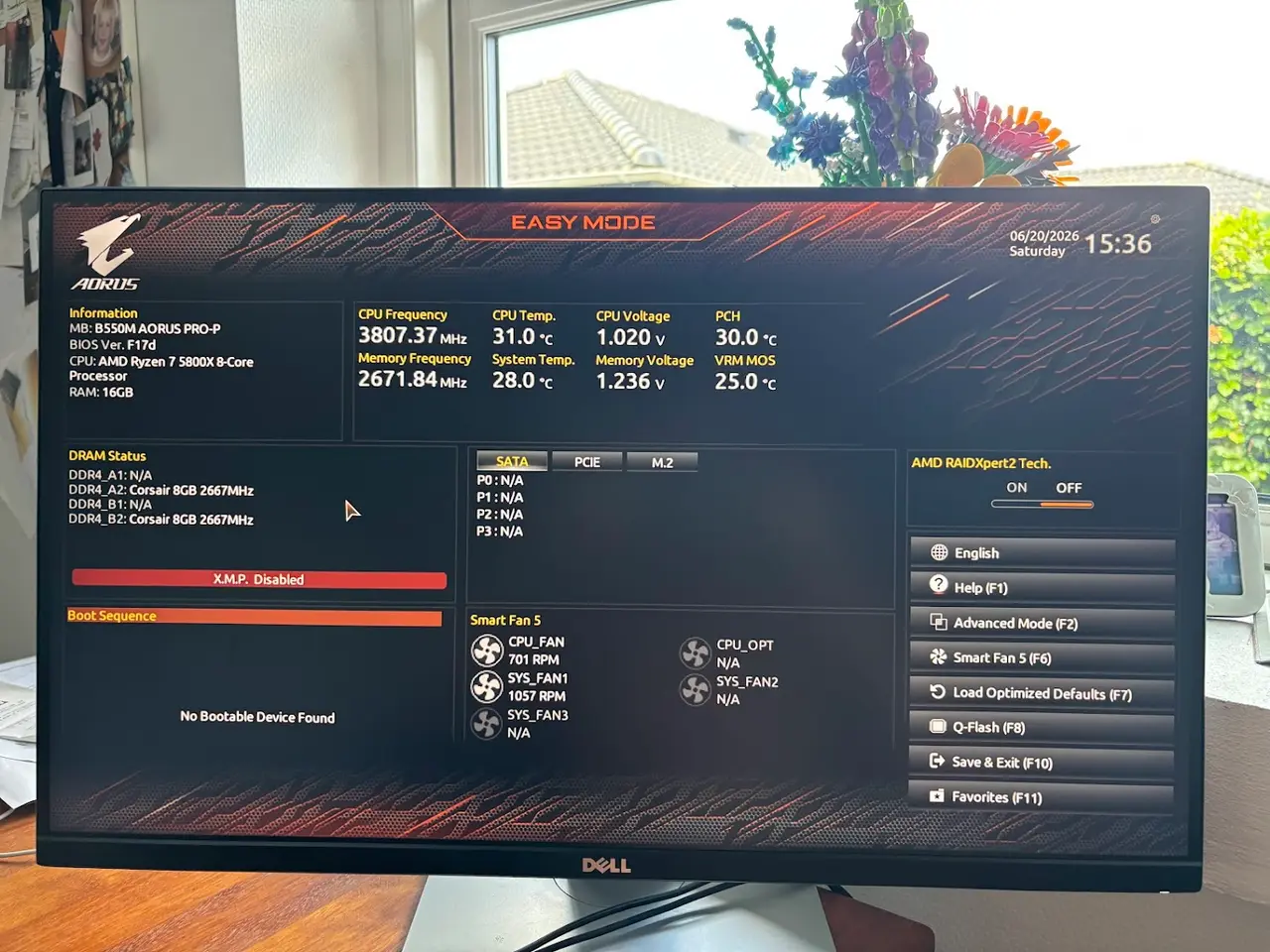 Billede 2 - AMD Ryzen 7 5800X CPU - 8 kerner 3.8 GHz - AMD AM4