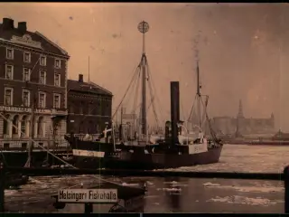 Helsingør - Svava - Fyrskib - Fotokort u/n - Brugt