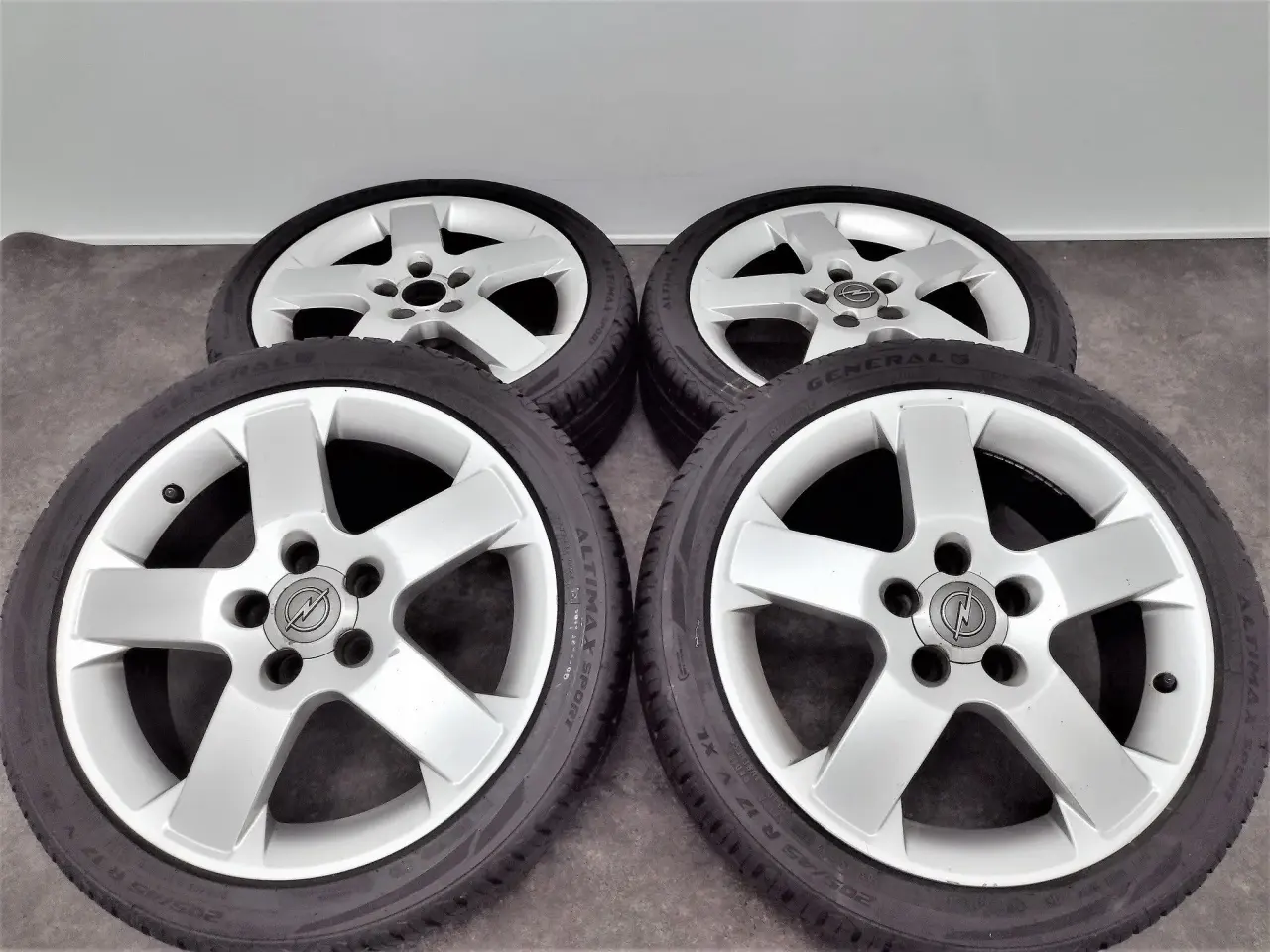 Billede 3 - 5x110 17" ET44 Opel Speedline sommersæt