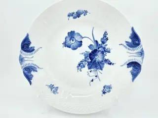 Blå Blomst Svejfet Fad nr. 10-1864. sortering 1