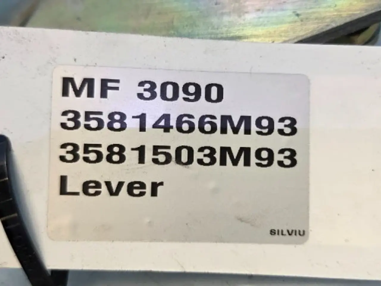 Billede 10 - Massey Ferguson 3090 Lever Lås 3581466M93
