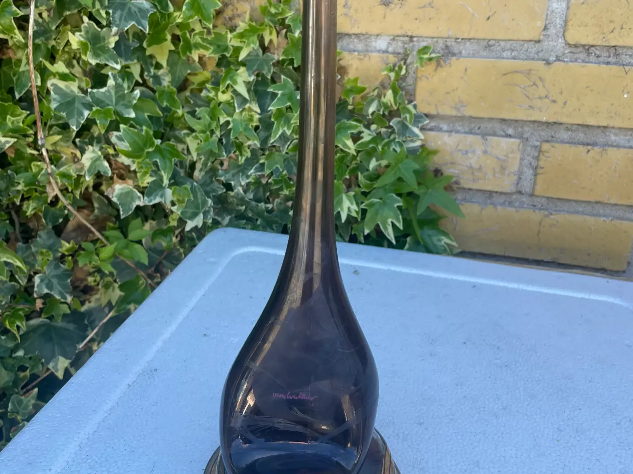 Billede 1 - Vase glasvase fra vera walther