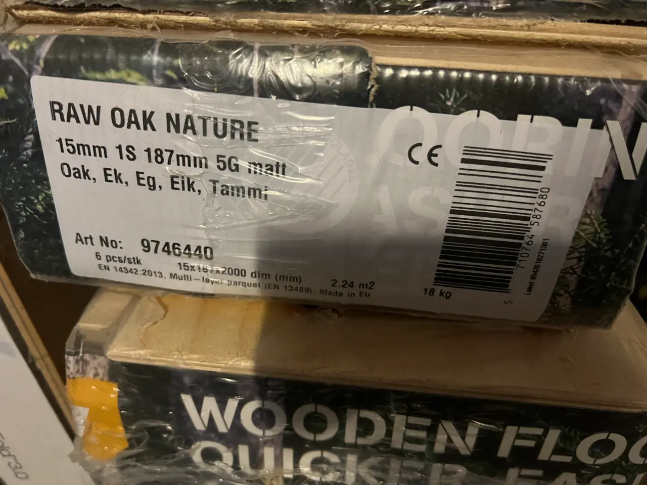 Billede 1 - Raw Eg natur trægulv
