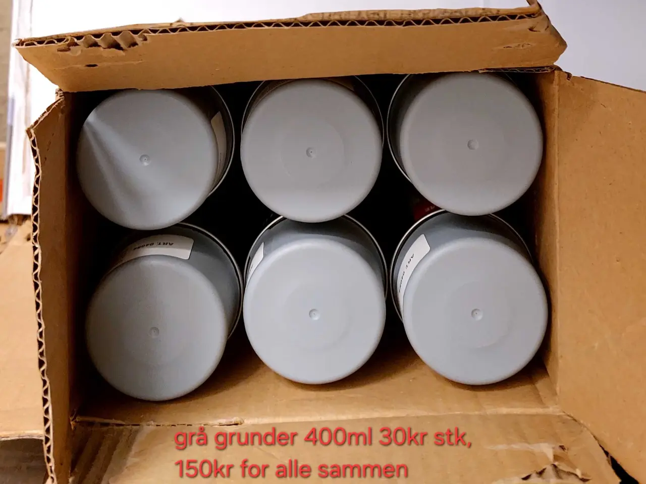 Billede 2 - Grå grunder spraymalling 400ml 