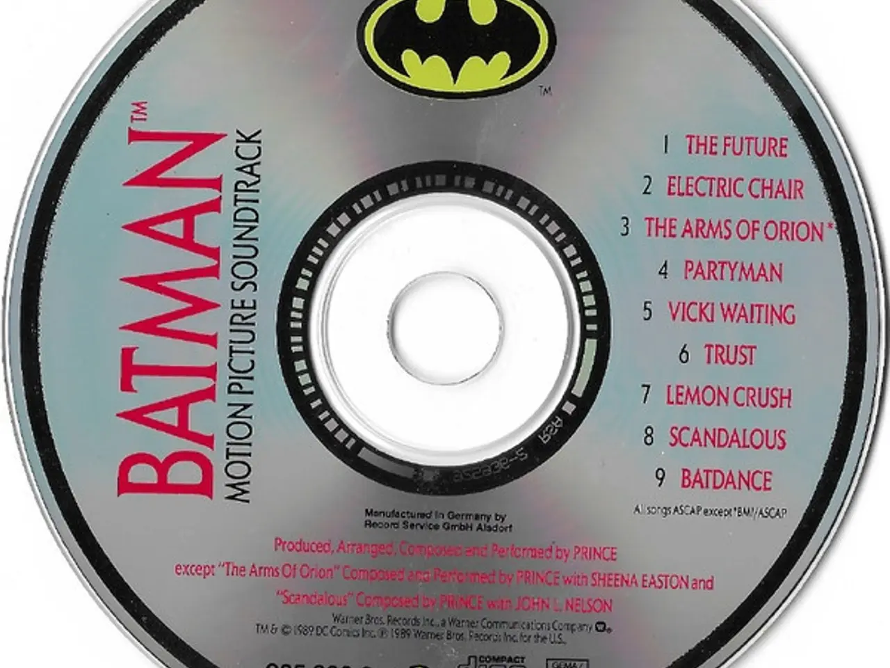 Billede 4 - Prince – Batman™ (Motion Picture Soundtrack) – CD