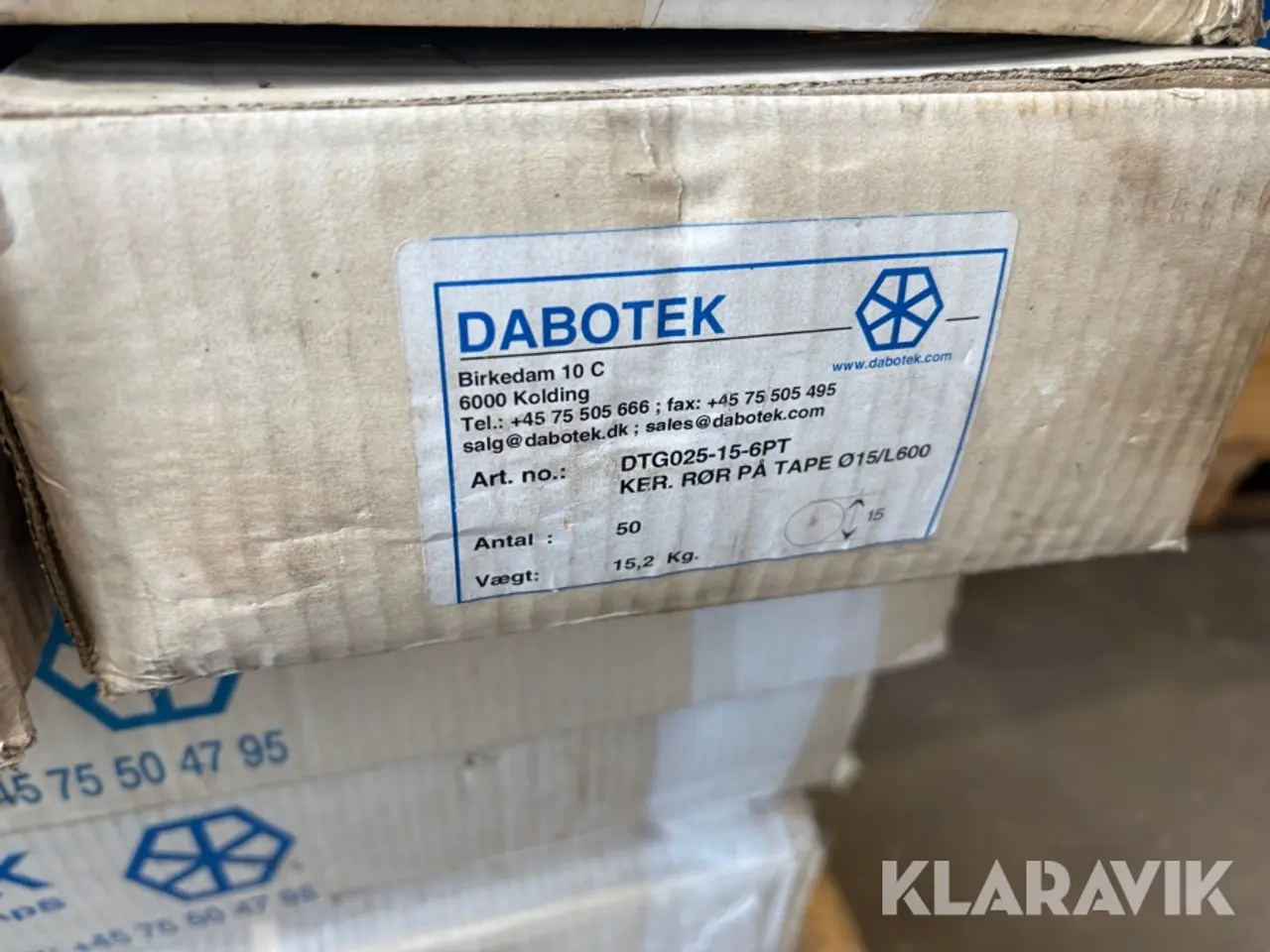 Billede 8 - Keramisk backing Dabotek 13 kasser