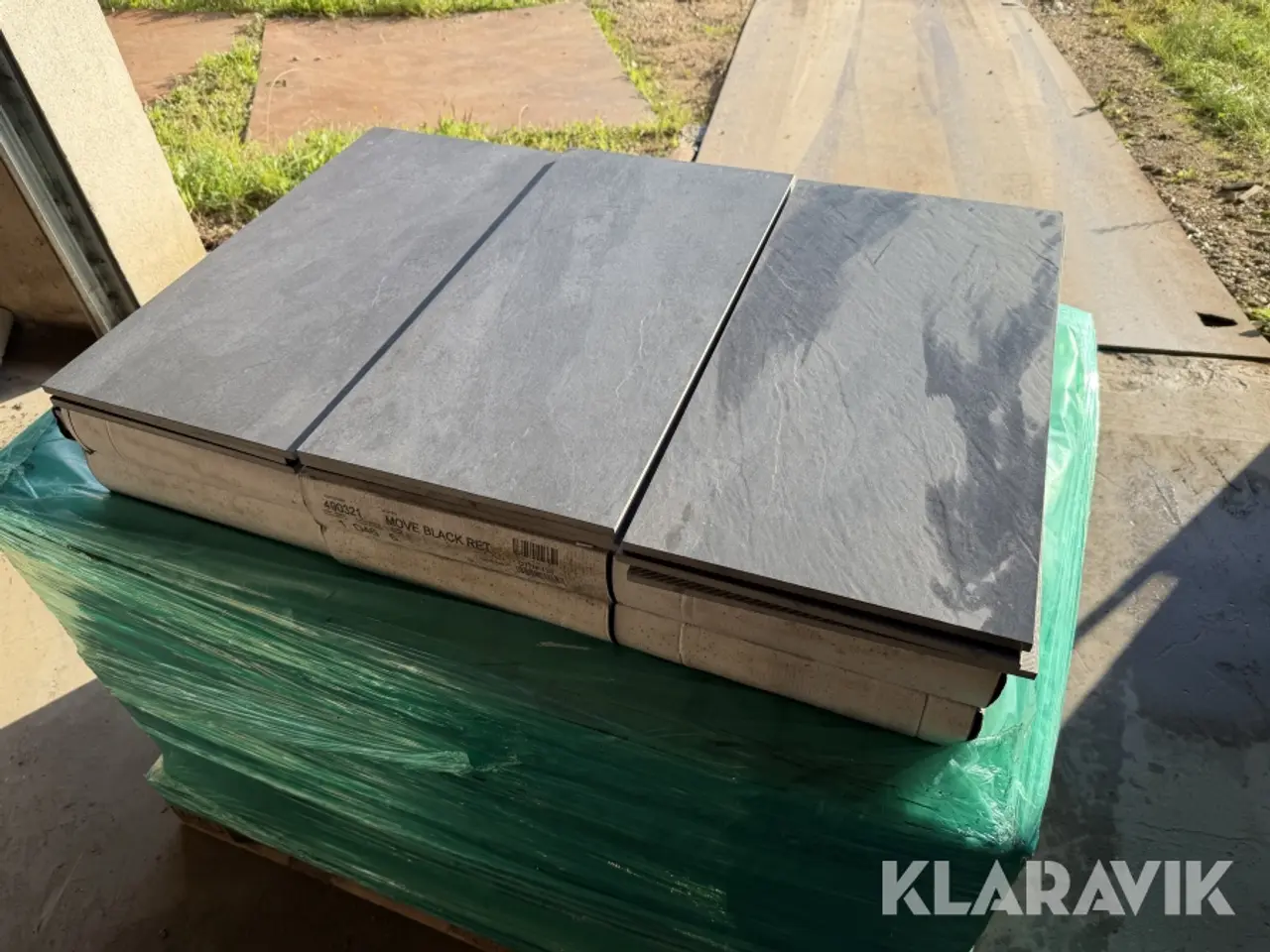 Billede 3 - Klinker Gazzini Move black rett 30x60 50,76m2