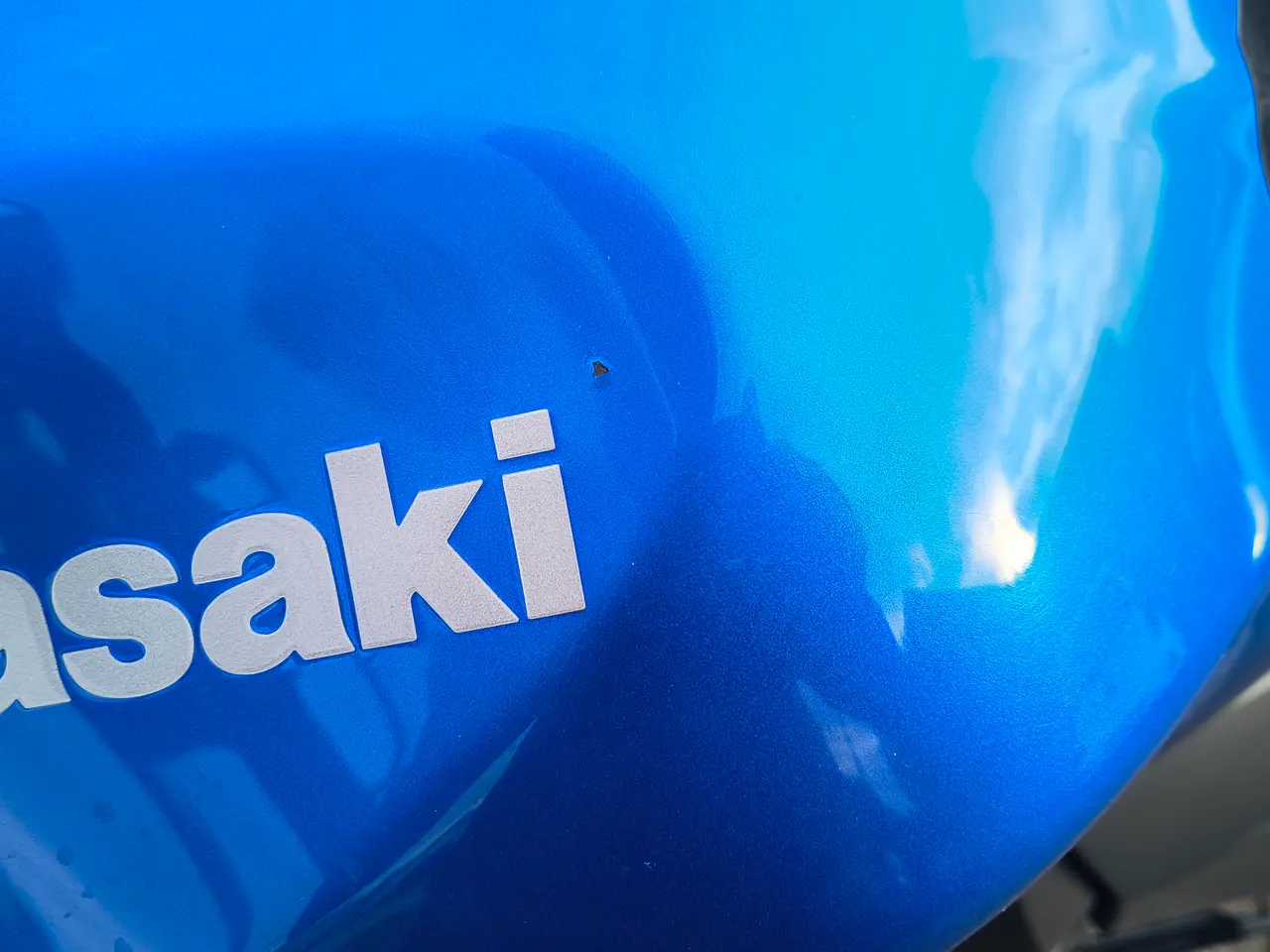 Billede 2 - Kavasaki Z750, blå