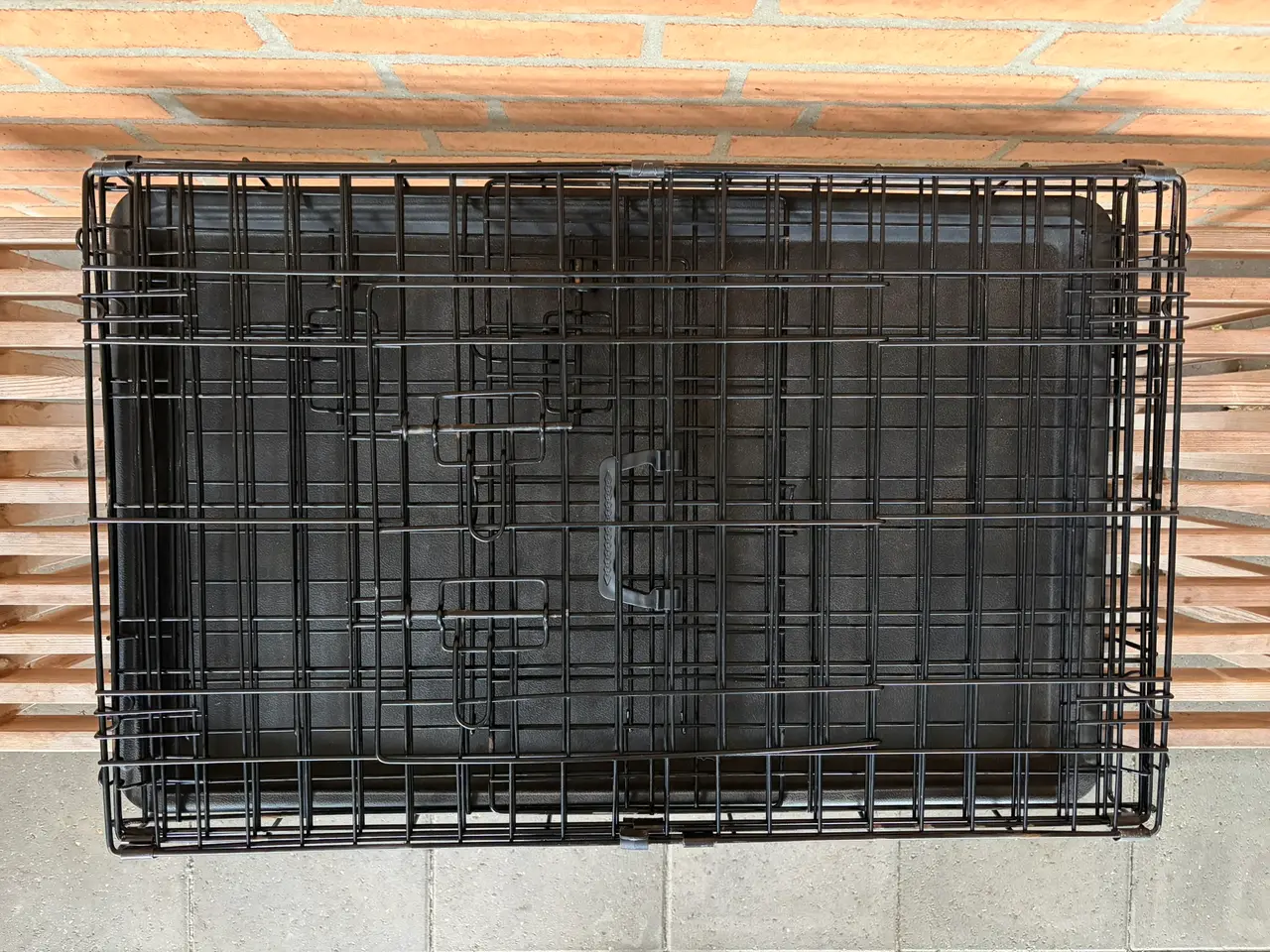 Billede 8 - Hundebur med twin door, sammenklappeligt