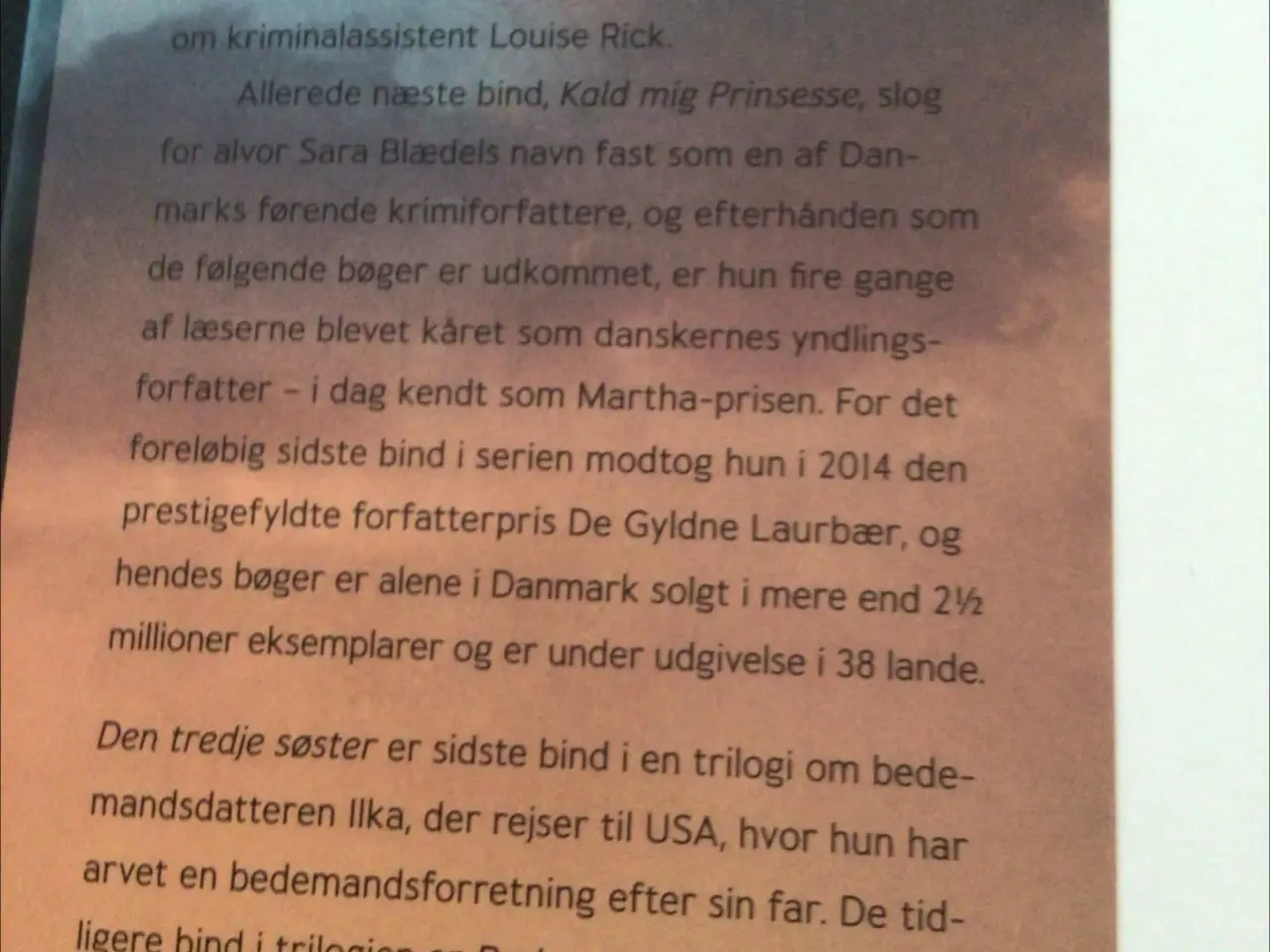 Billede 1 - Den tredje søster krimi