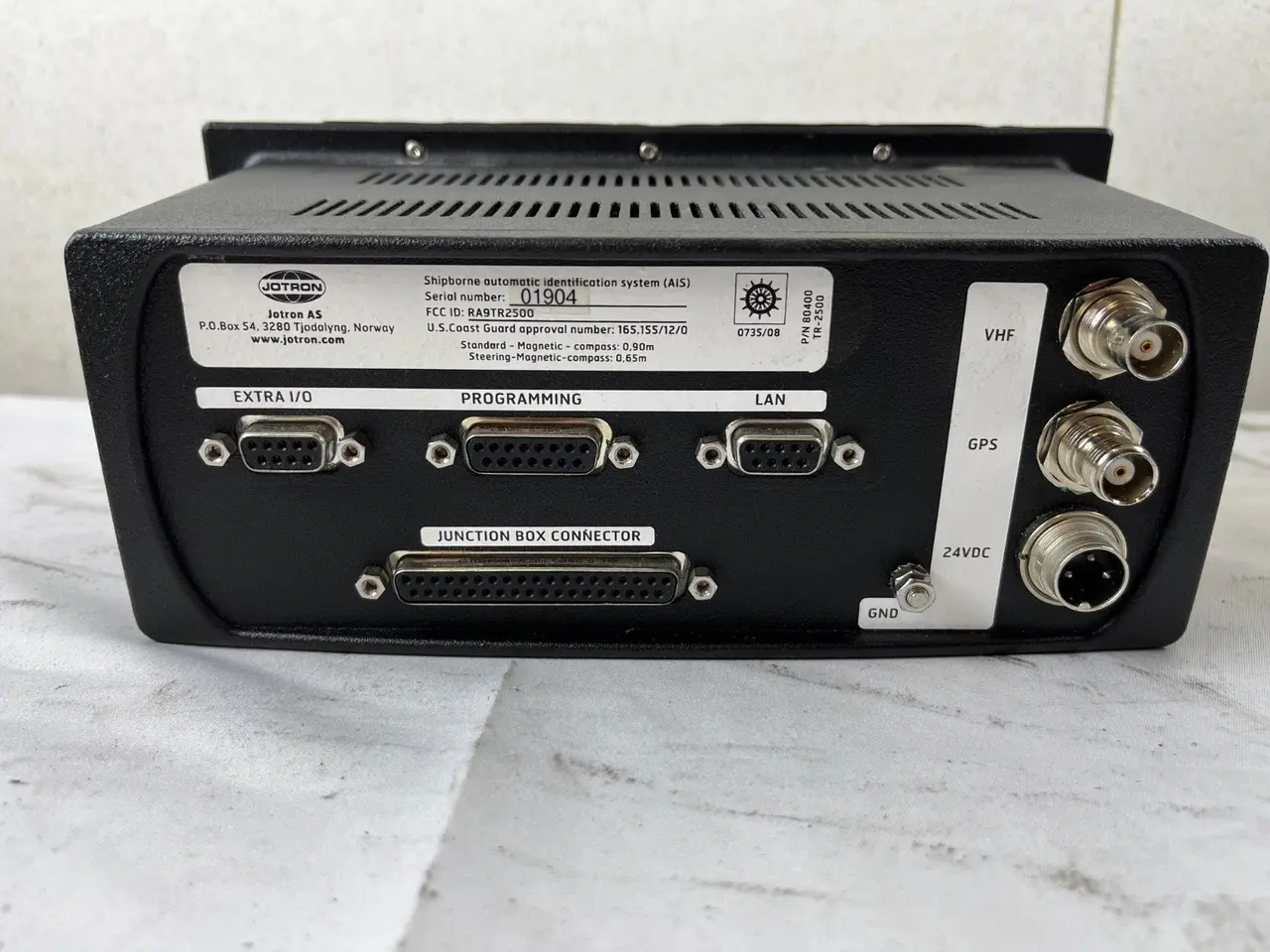 Billede 9 - Jotron Tron UAIS TR-2500 AIS Transponder Shipborne