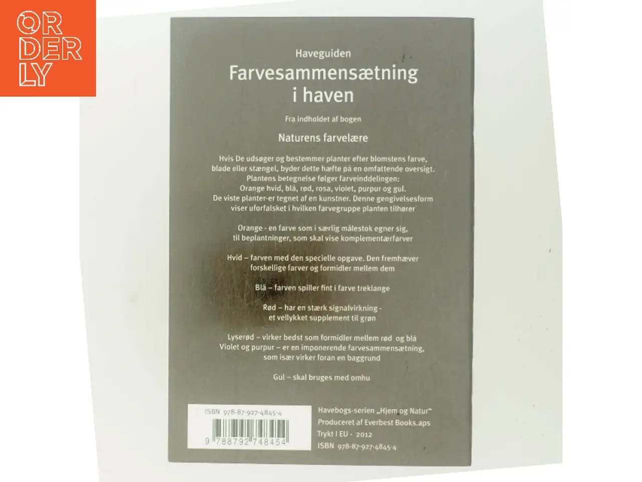 Billede 3 - Farvesammensætning i haven af Everbest Books (Bog)