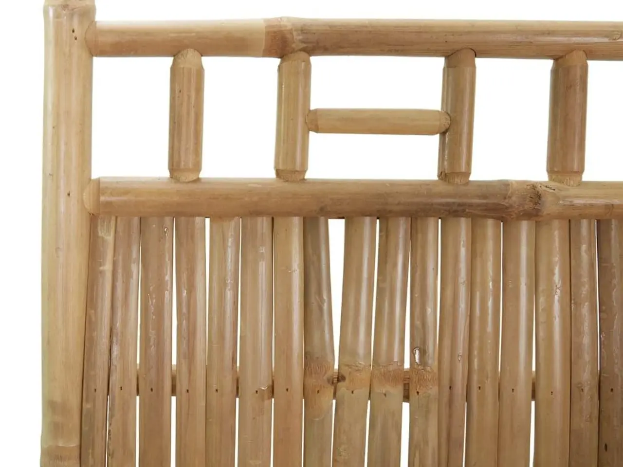 Billede 6 - 4-panels rumdeler i bambus - 160 × 180 cm foldeskærm