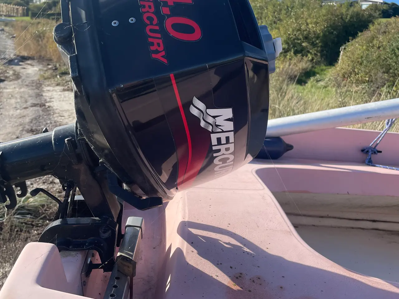 Billede 2 - Rügen sejljolle, motor og bådtrailer
