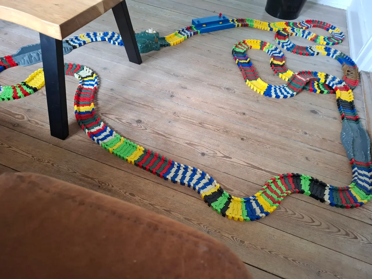Billede 1 - Flexi trax bane med diverse broer