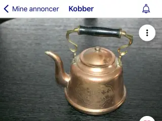 Kobber kande