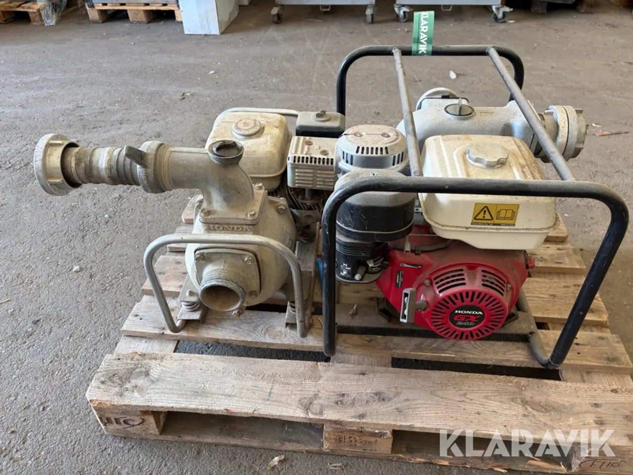 Billede 7 - Vandpumper Honda WA30X / WT30X - 2 styk med tilbehør