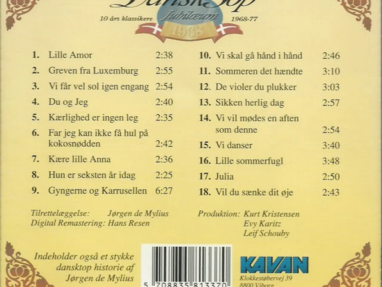 Billede 3 - Diverse kunstnere – Dansk Top Jubilæum… – CD