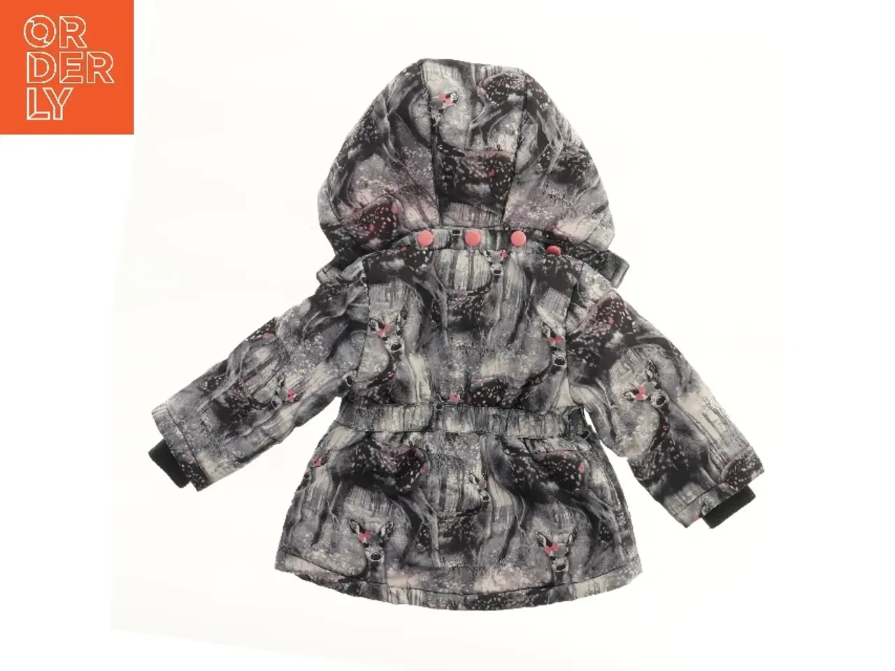 Billede 2 - VRS (str. 74)🦌Børne vinterjakke med rådyrmotiv