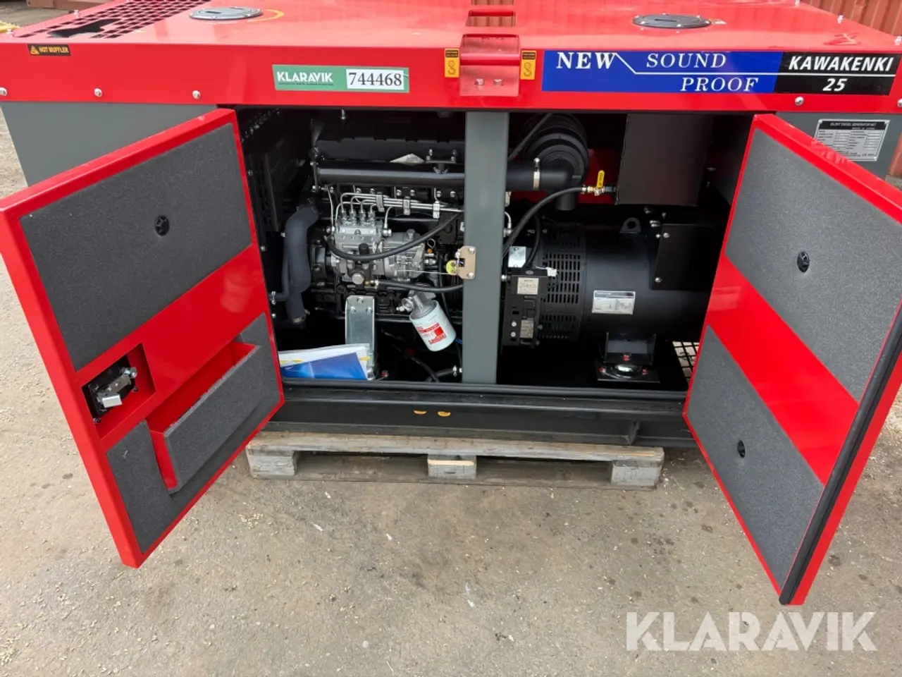 Billede 10 - Generator Kawakenki KK25-III-SSS 25 kVA