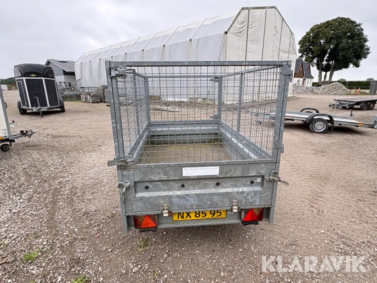 Billede 5 - Trailer Brenderup med net sider