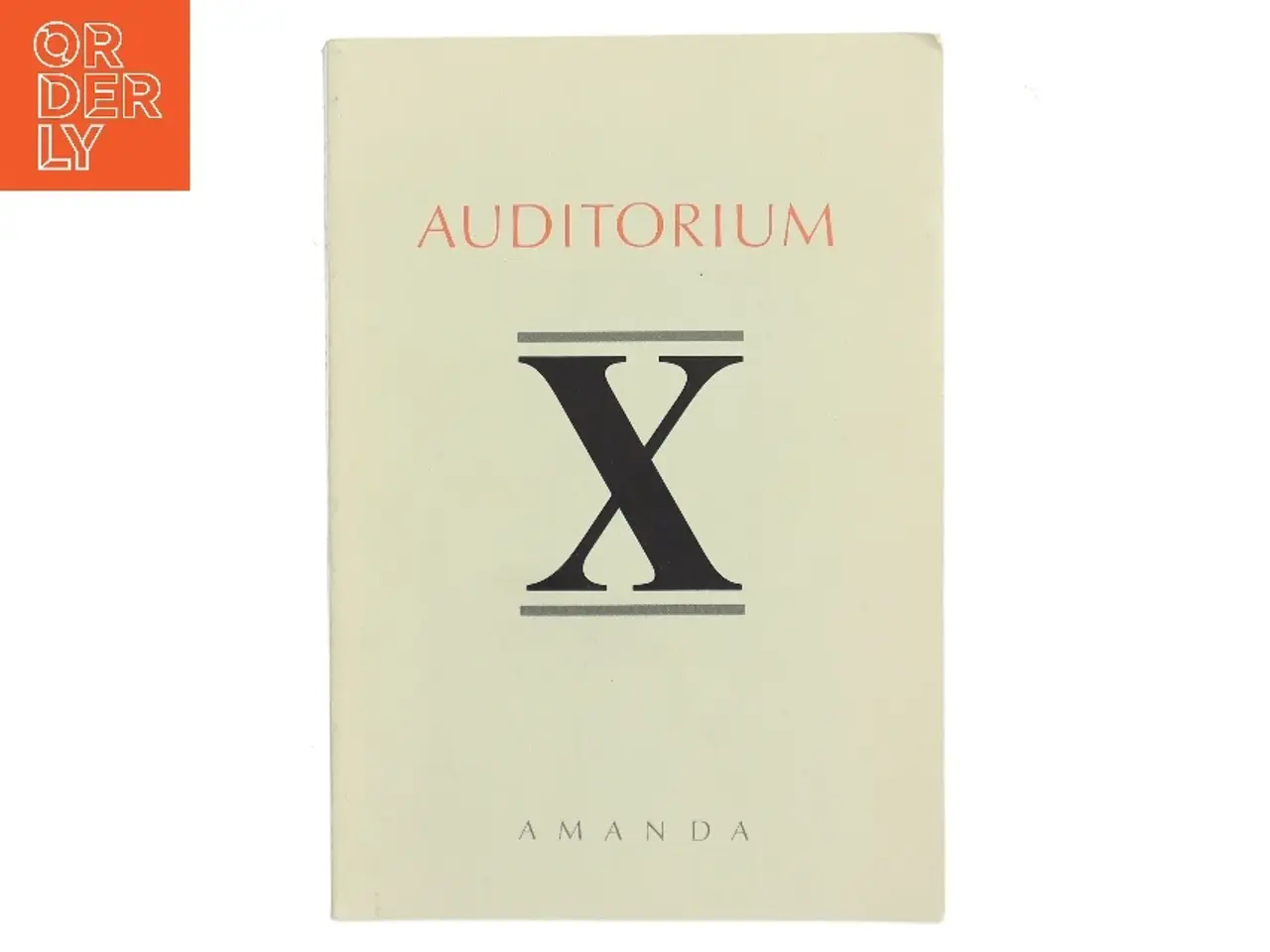 Billede 1 - Auditorium X (Bog)
