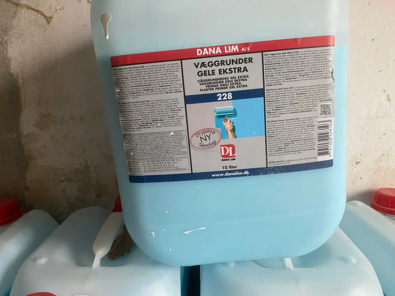 Billede 1 - Væggrunder gelé extra 228 - ny drypstop teknolog