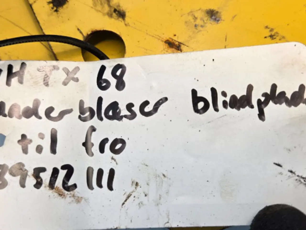 Billede 8 - New Holland TX68 Blindplade Sæt 89512111
