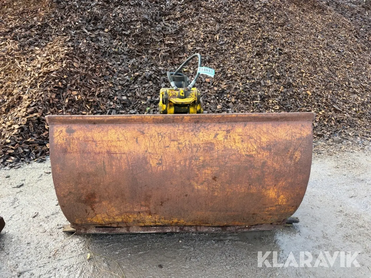 Billede 3 - Hydraulisk klemgrab BSV 70 + 150 cm 2 styk skovlsæt