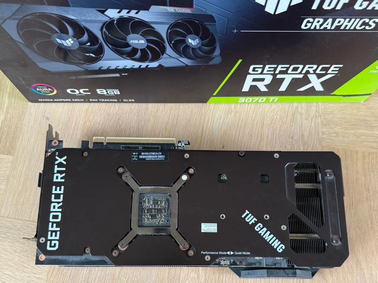 Billede 3 - ASUS TUF Gaming RTX 3070 Ti 8GB