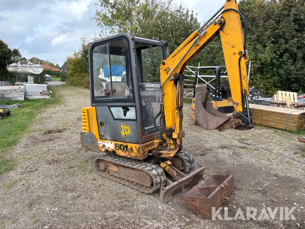 Billede 2 - Gravemaskine JCB 801