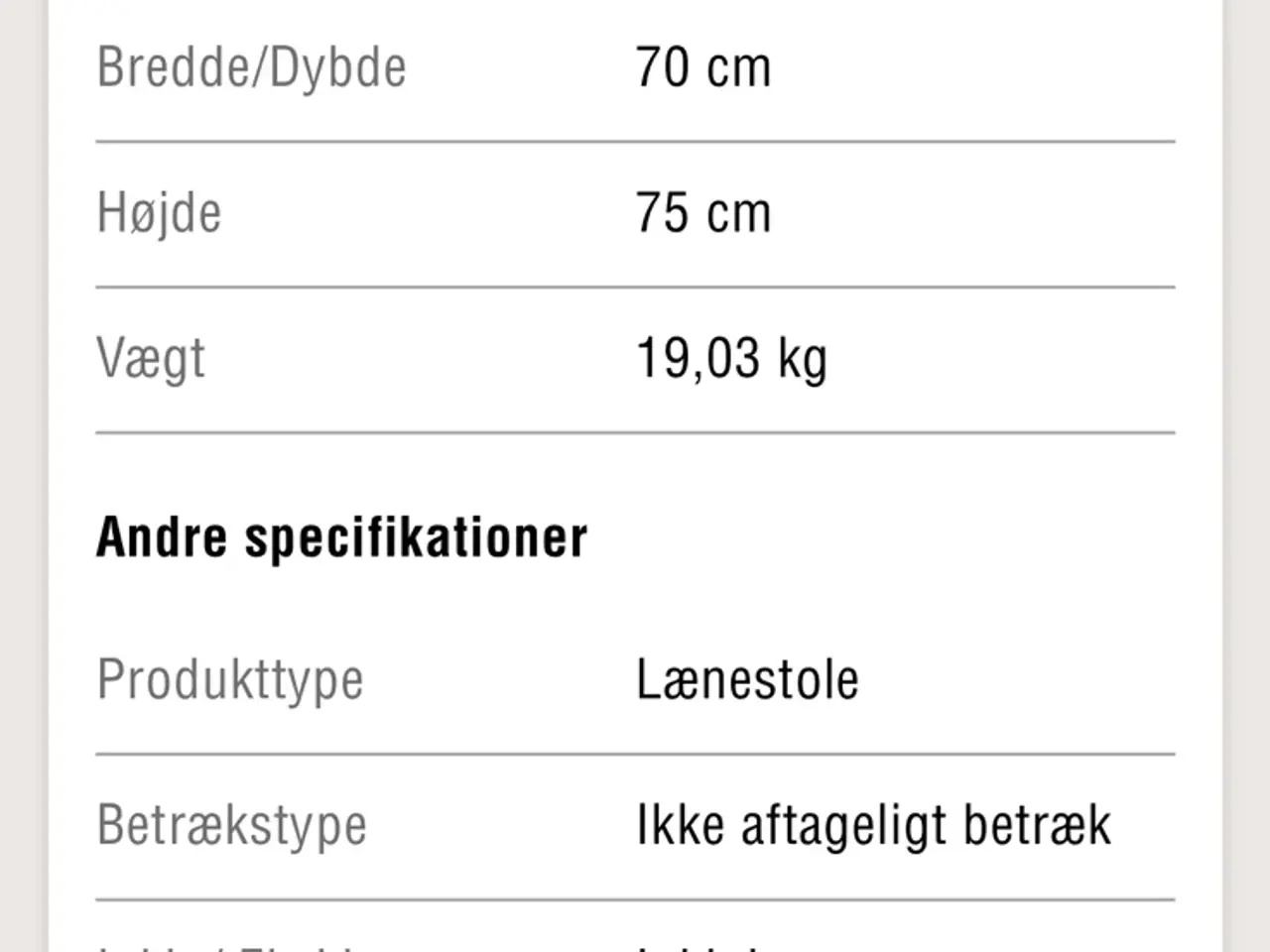 Billede 2 - Cleaveland lænestol 2 stk
