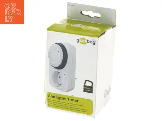 Analog timer fra Goobay fra Goobay (str. 12x8x7,4 cm)