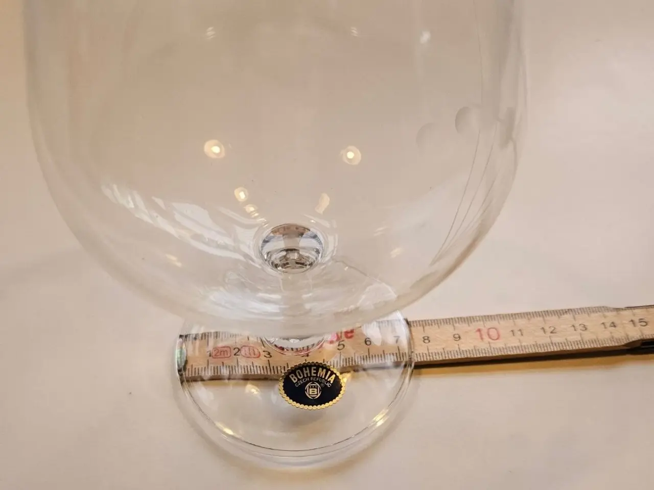 Billede 6 - Cognac glas, Bohemia