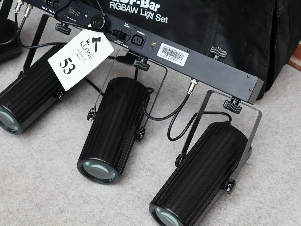 Billede 4 - Eurolite Led QDF-Bar RGBAW lys sæt