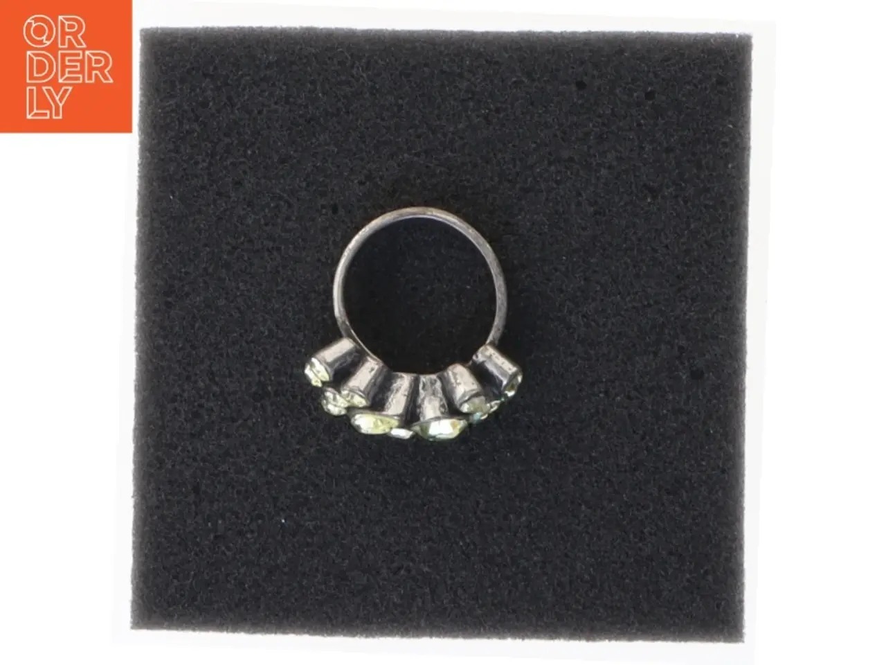 Billede 2 - Vintage ring med sten (str. 53)