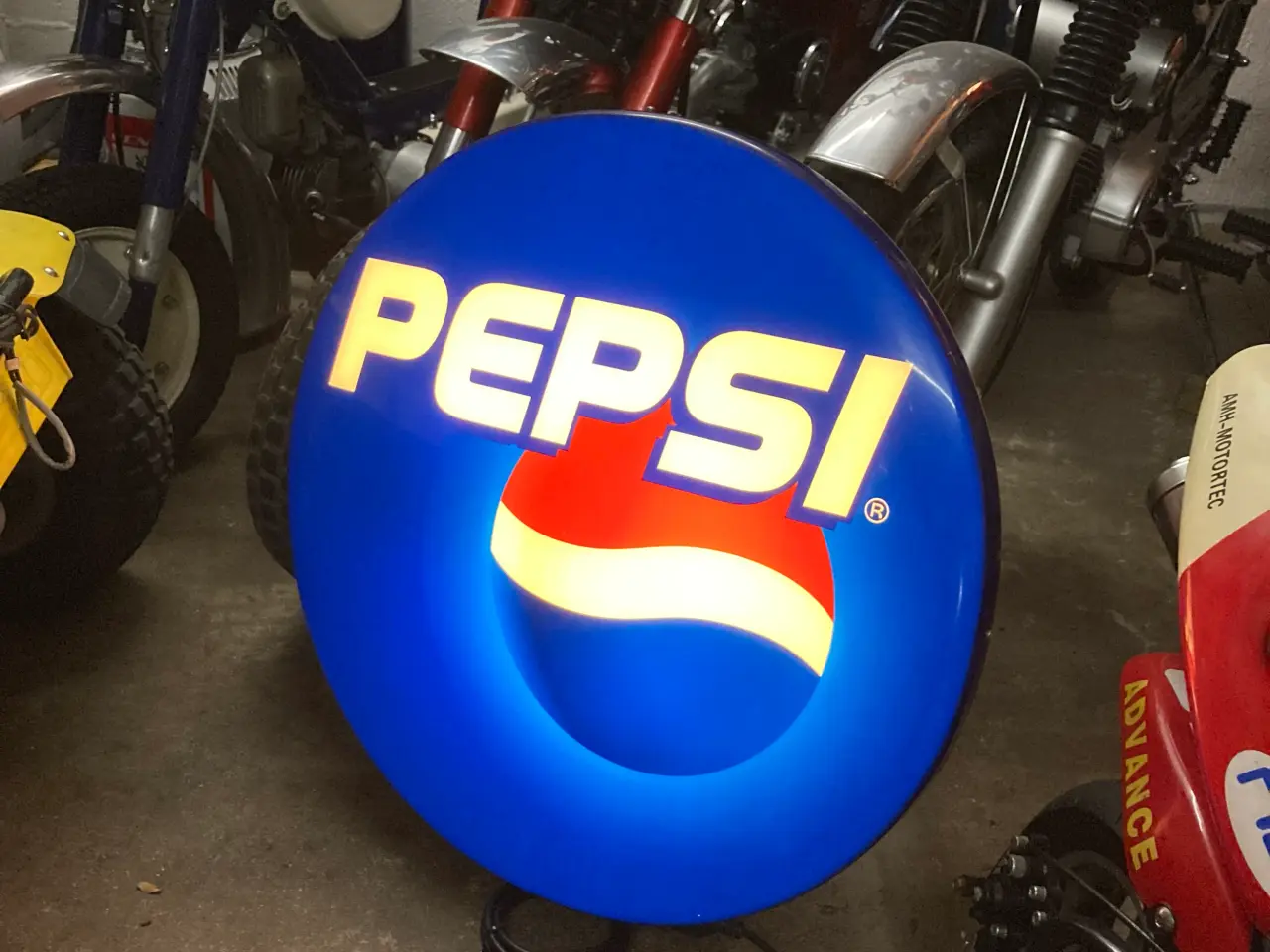 Billede 1 - Pepsi lysskilt