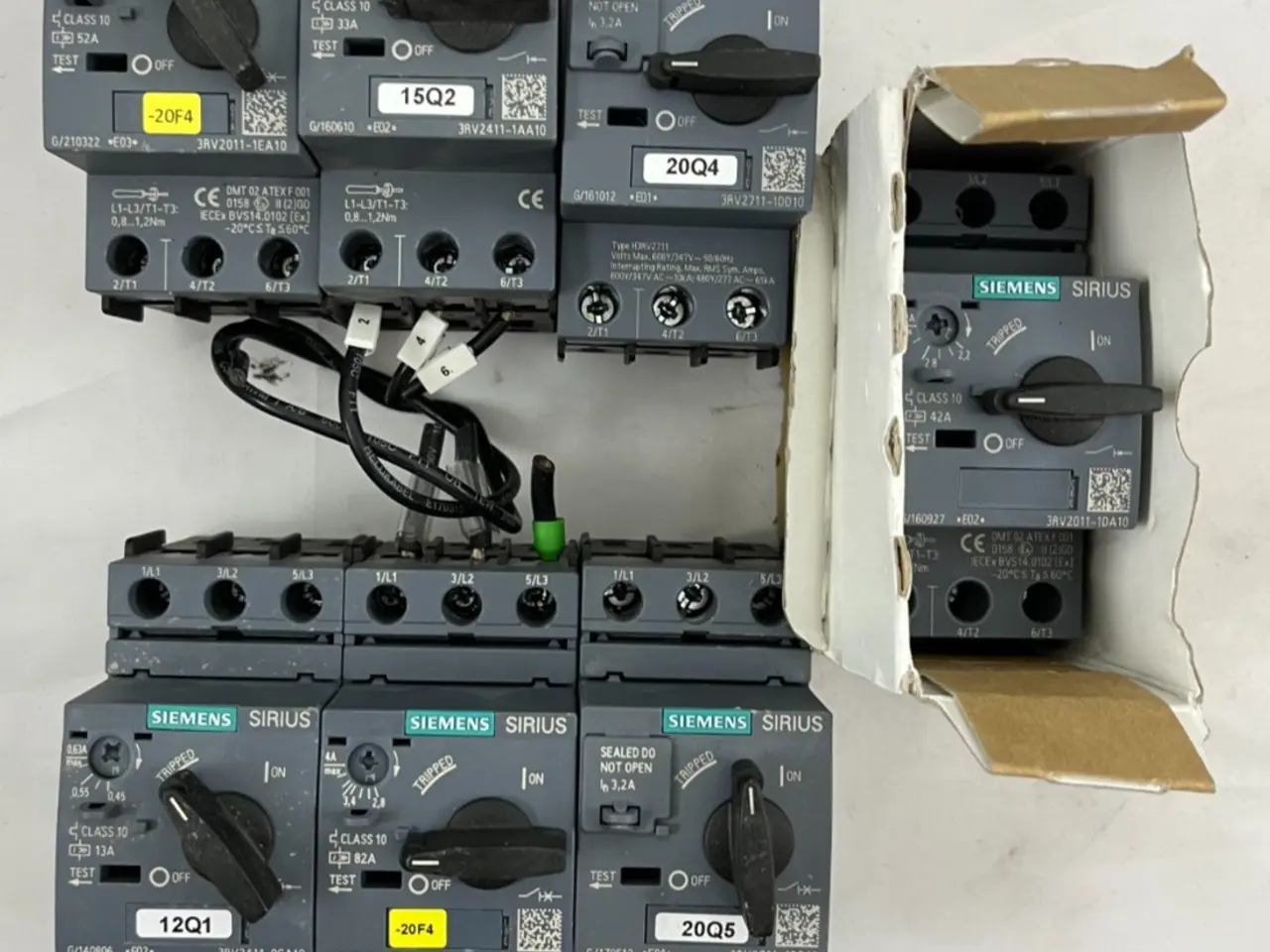 Billede 1 - parti of 7 Siemens Sirius Motor Protection Circuit