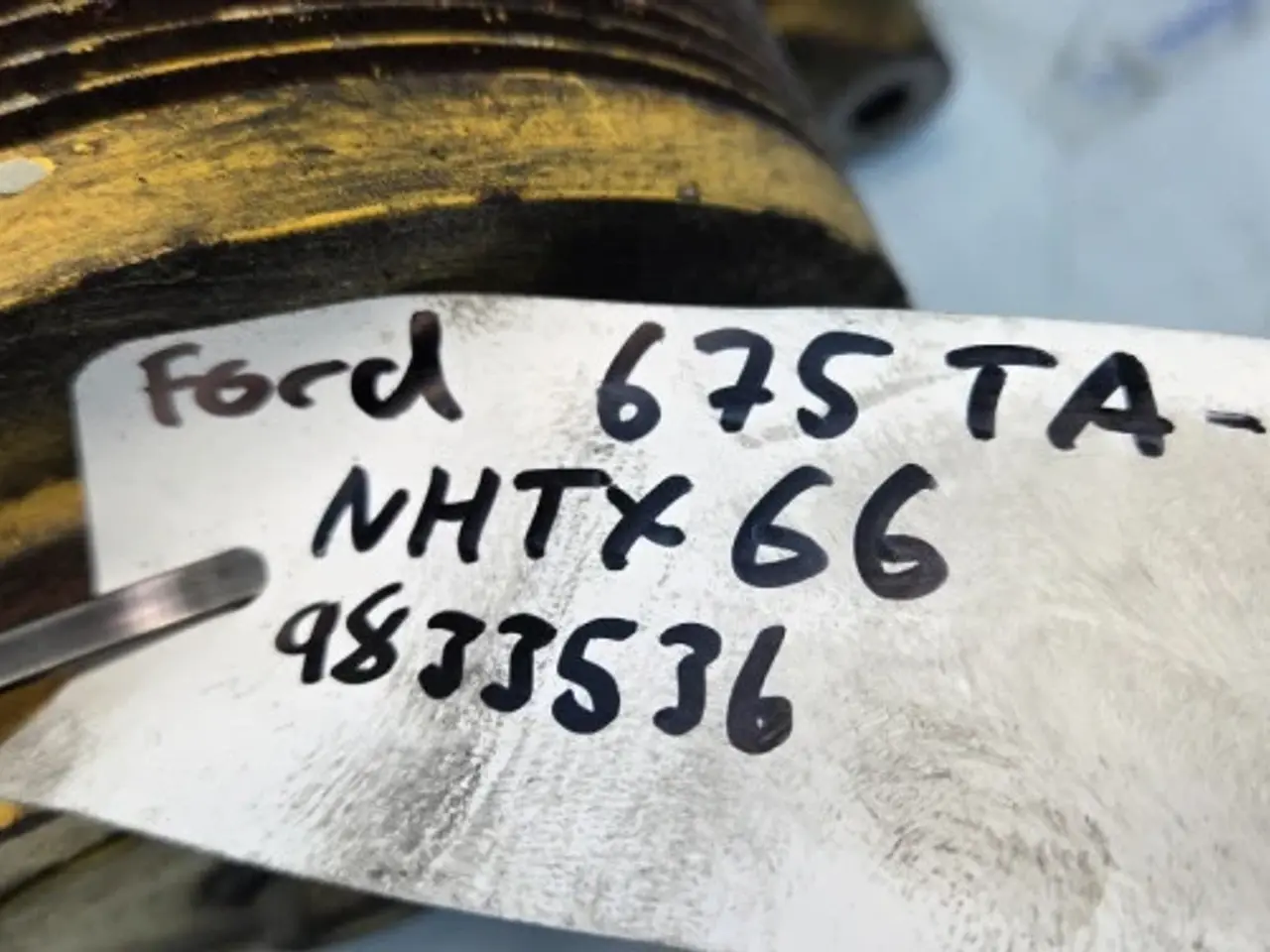 Billede 12 - Ford 675TA Remskive 9833558