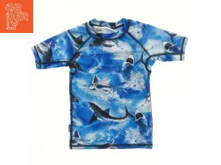 UV-beskyttende t-shirt med hajer fra Molo (str. 110)