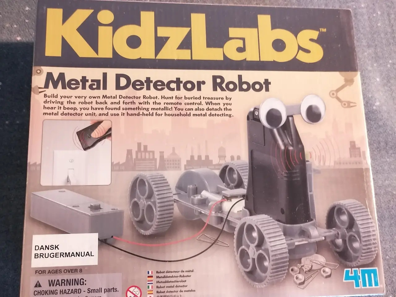 Billede 1 - Uåbnet Metal Detector Robot til Børn