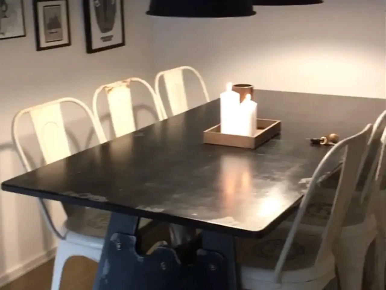Billede 1 - Industribord med rustikt look