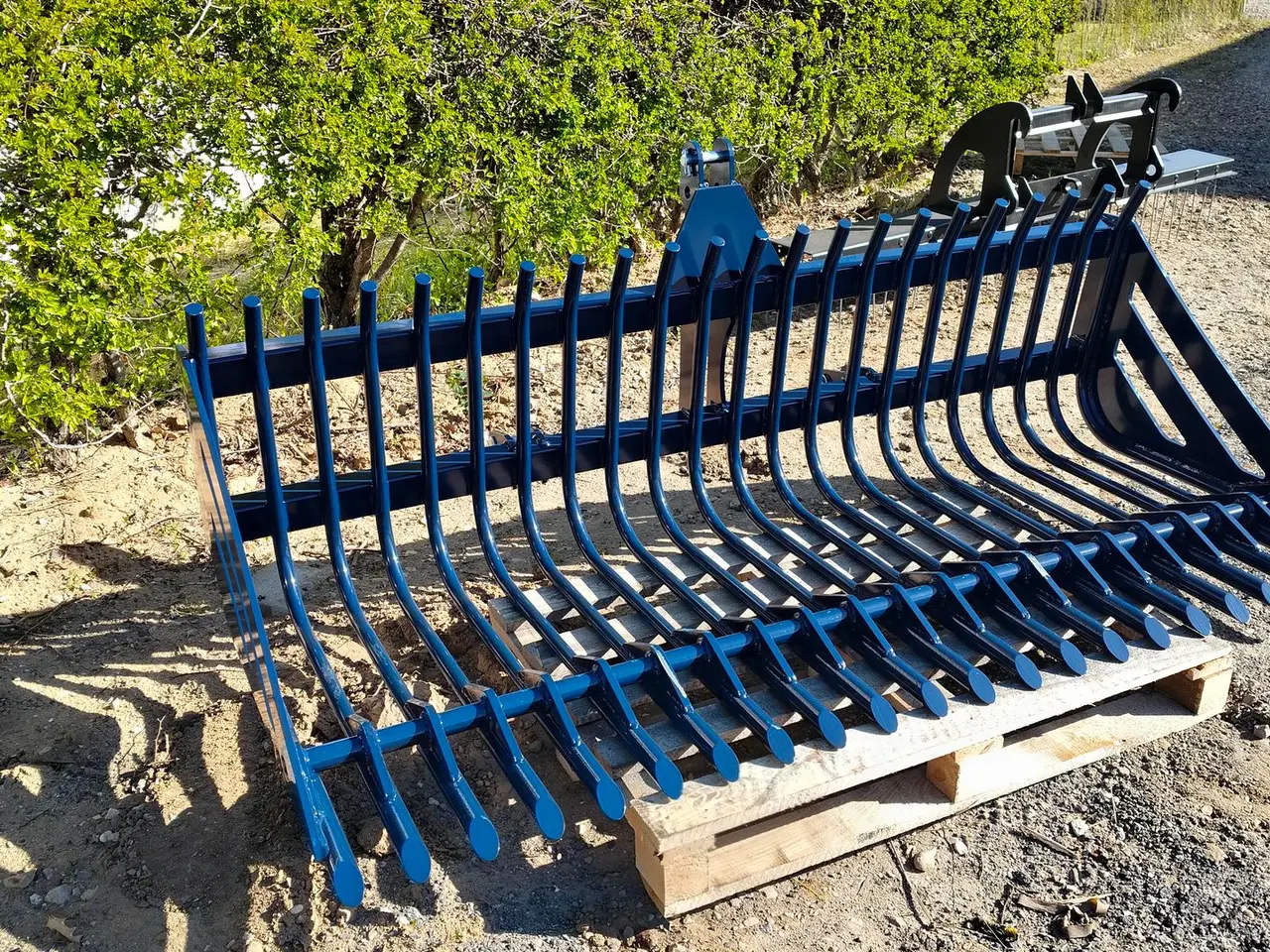 Billede 1 - FK Machinery Stengreb 220 cm til trepunkt ophæng