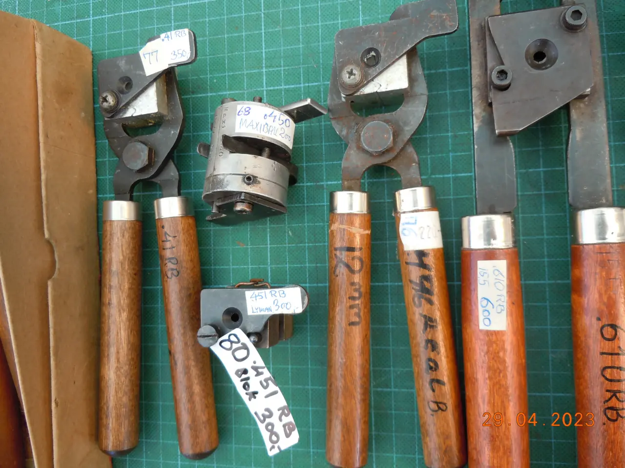 Billede 4 - Kuglestøbetænger. Bullet Molds. 