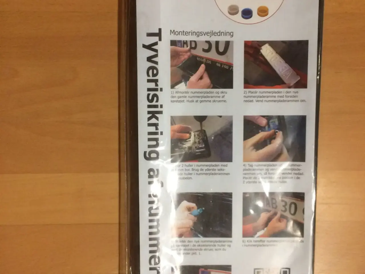 Billede 2 - lovlig tyverisikring afnummerplader
