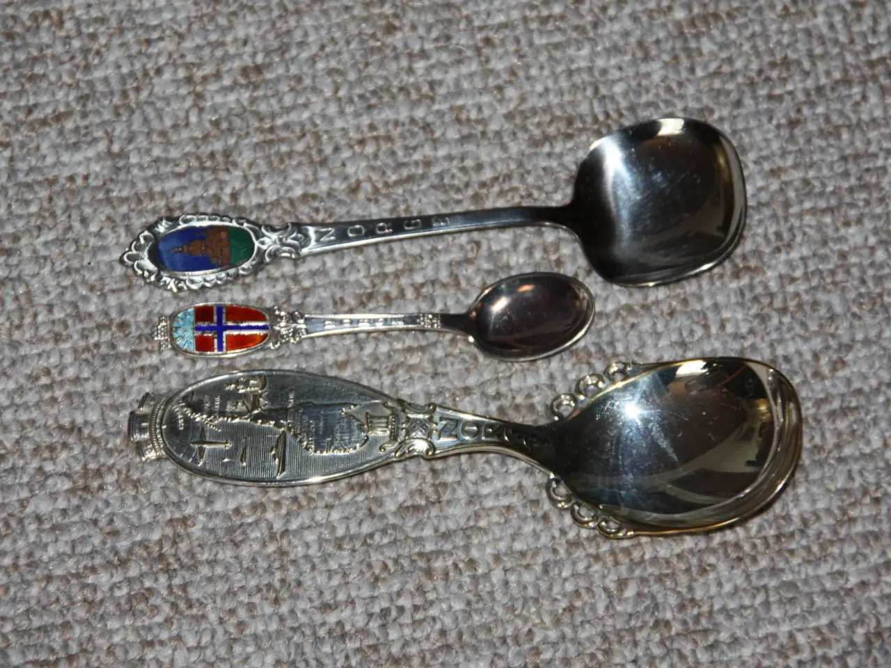 Billede 1 - Souvenir ske Norge Welcome to Scandinavi